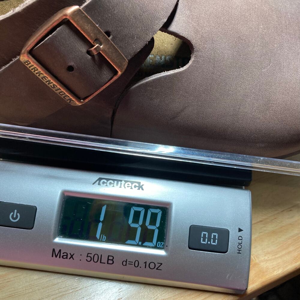 Birkenstock Men's Brown Leather Shoes - Picture 9 of 9